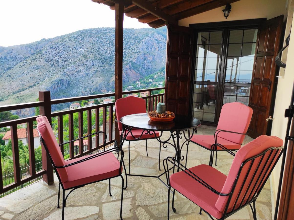Villa Stagiates House Exterior foto